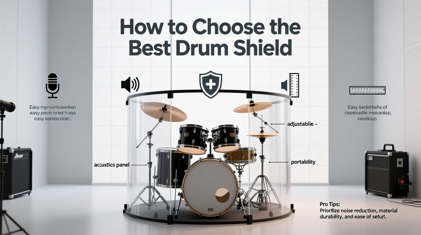 drum shield room