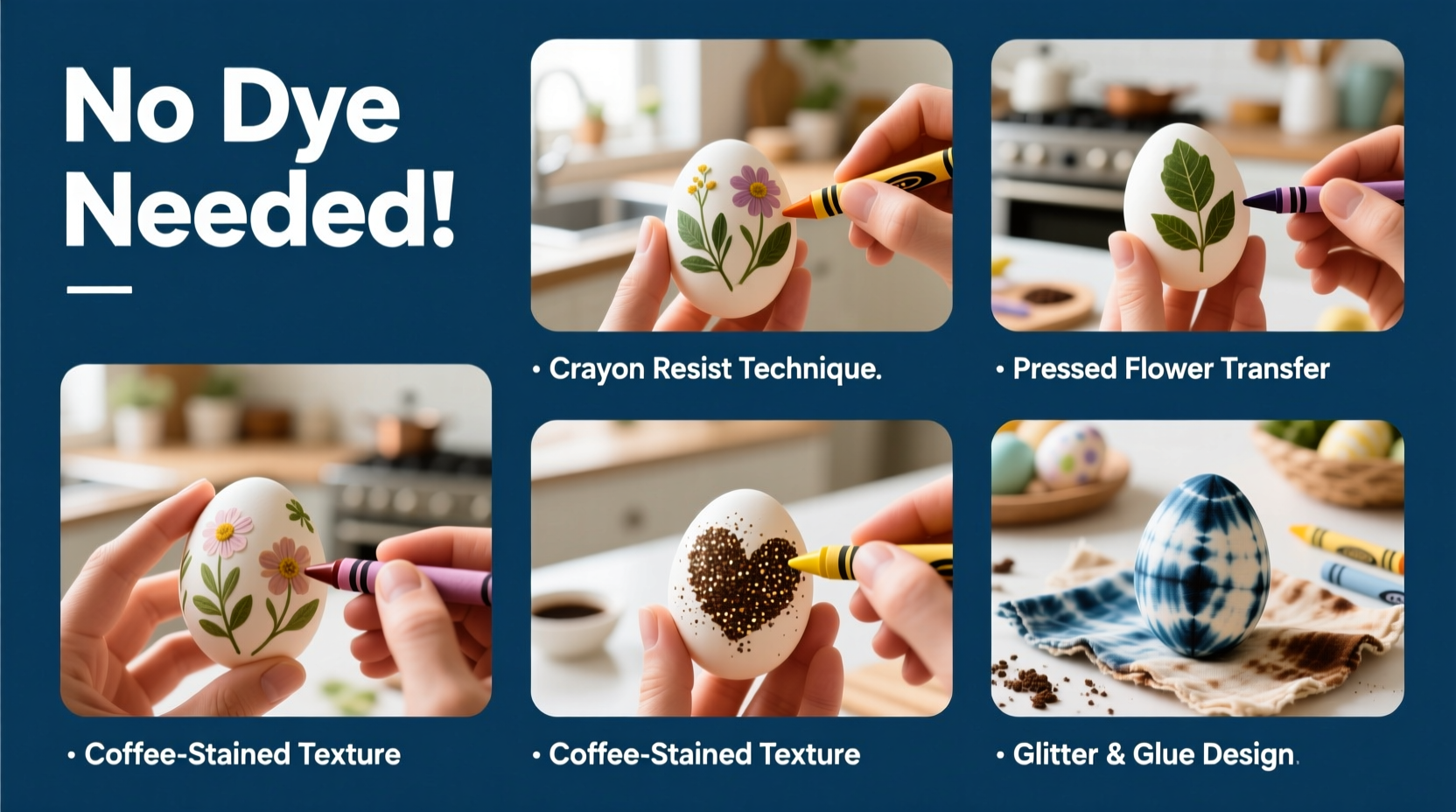 how to decorate easter eggs without dye