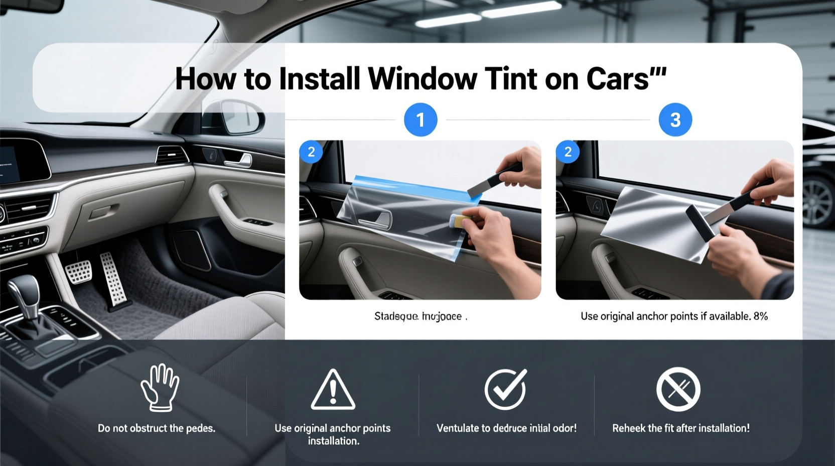 How is Window Tint Installed on Cars: Buying Guide & Tips