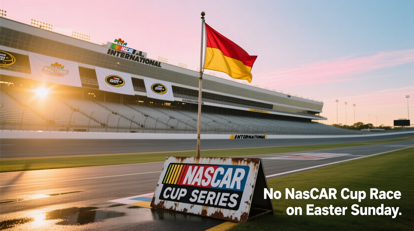is there a nascar cup race on easter