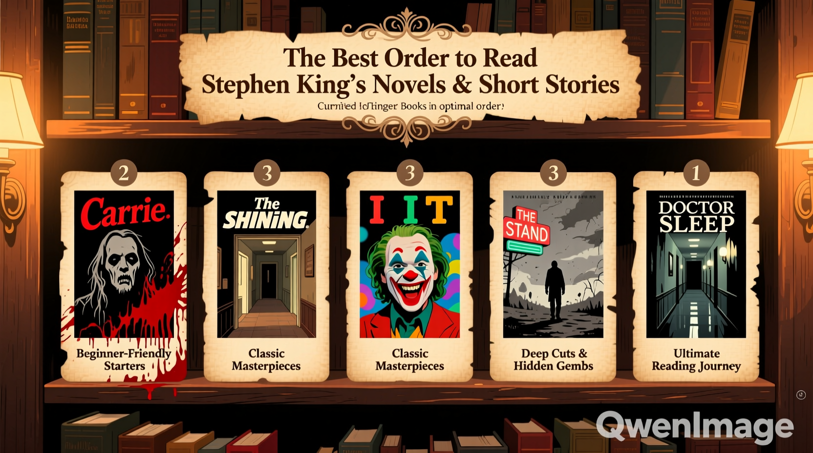 guide to the best order to read stephen king books with style picks
