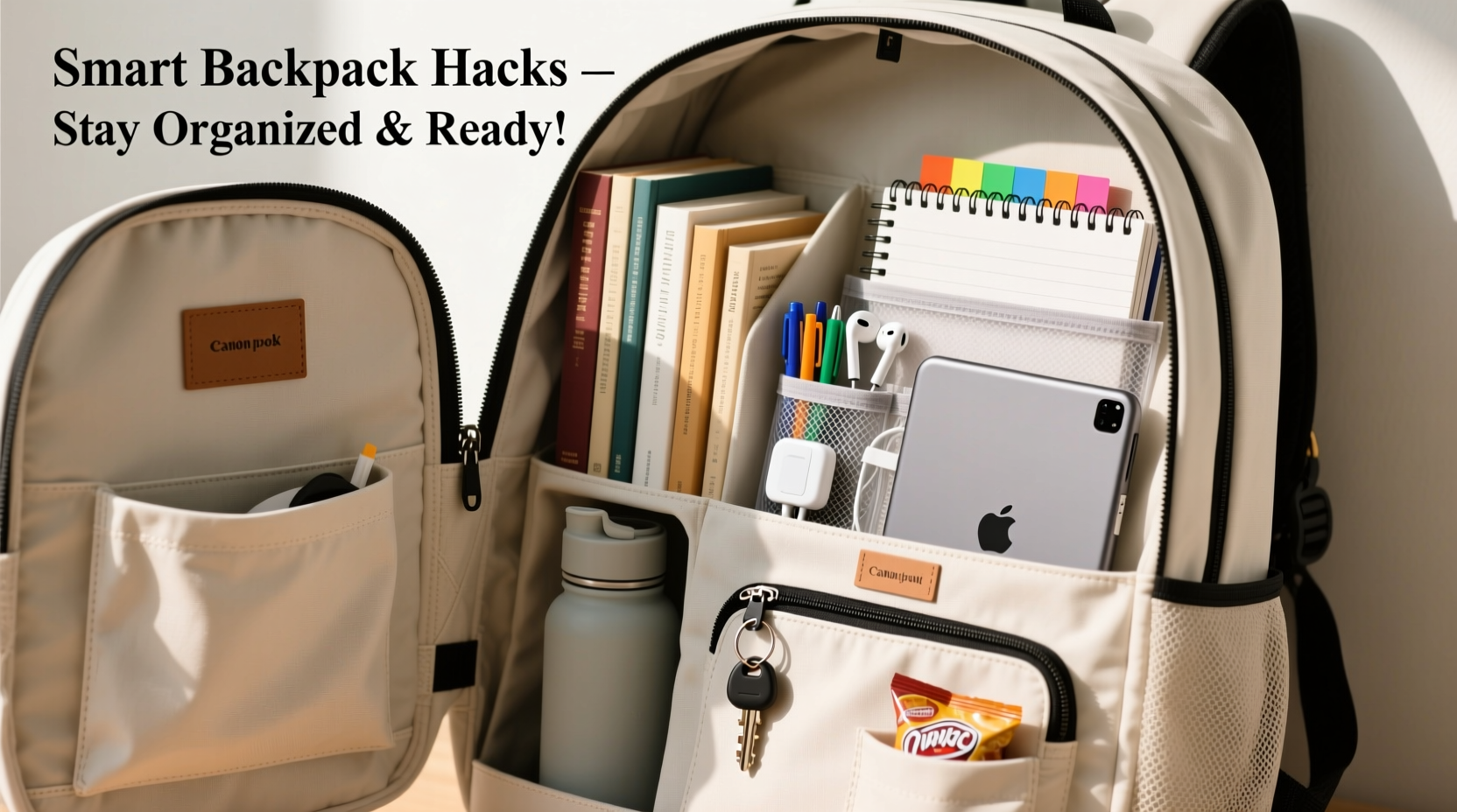 smart strategies to organize books and essentials efficiently in your student backpack