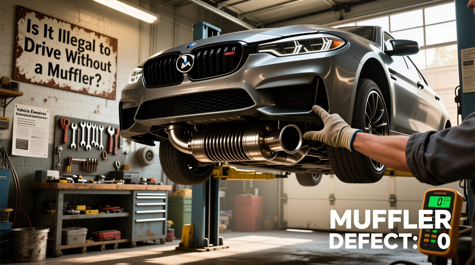 How to Choose Exhaust Muffler, Is It Illegal to Drive Without One?