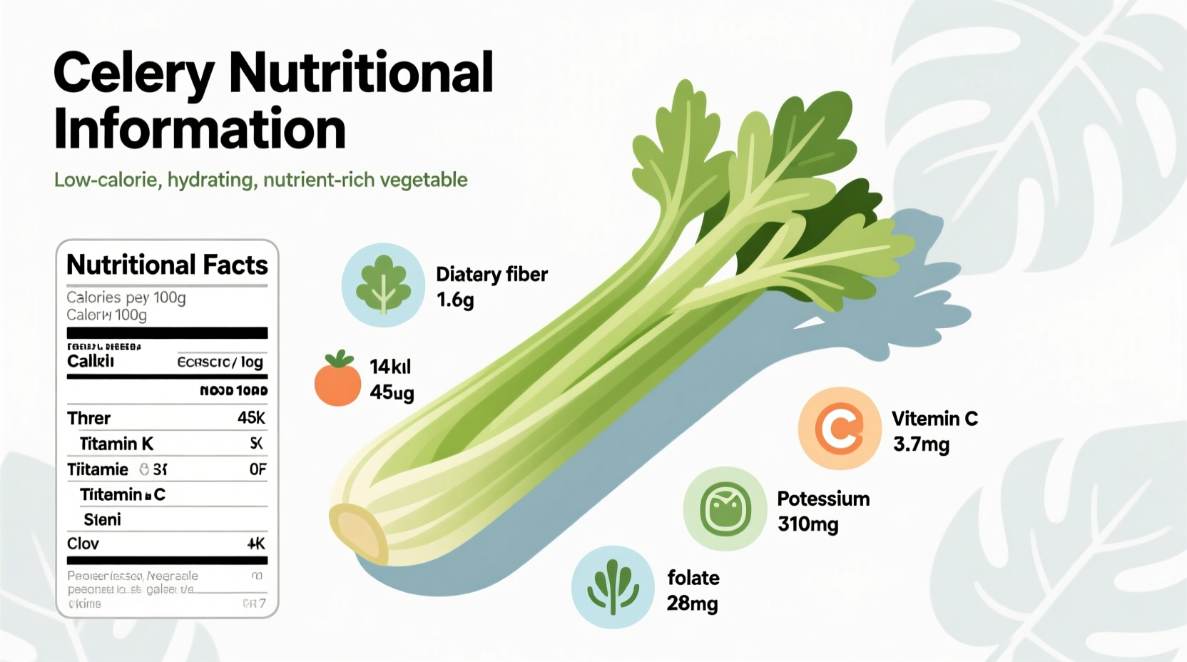 Celery Nutritional Facts: Complete Guide to Health Benefits