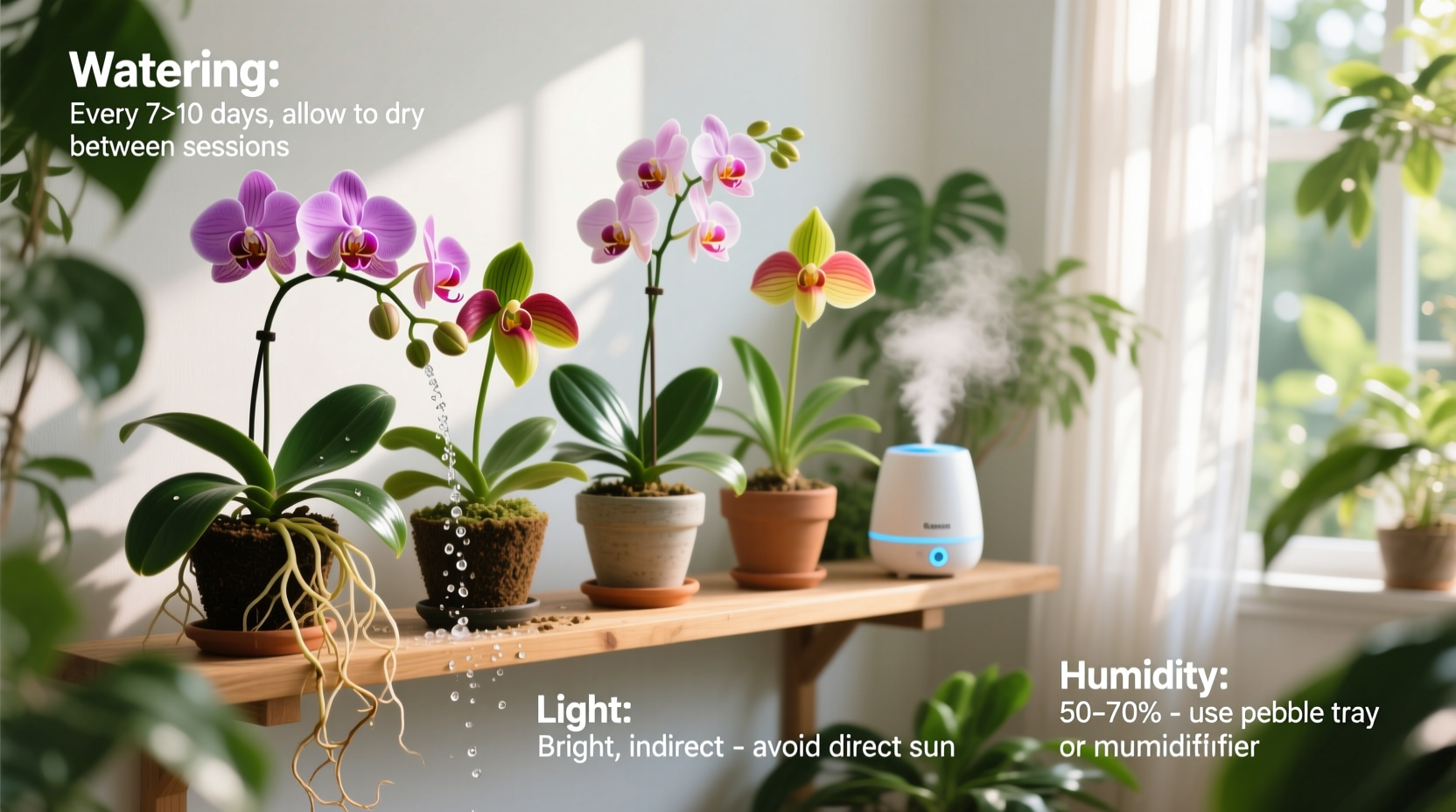 how to care for indoor orchid