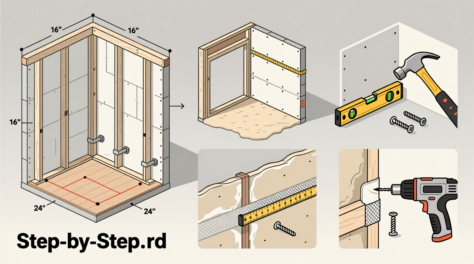 mastering wall construction a step by step guide to building framing and finishing walls