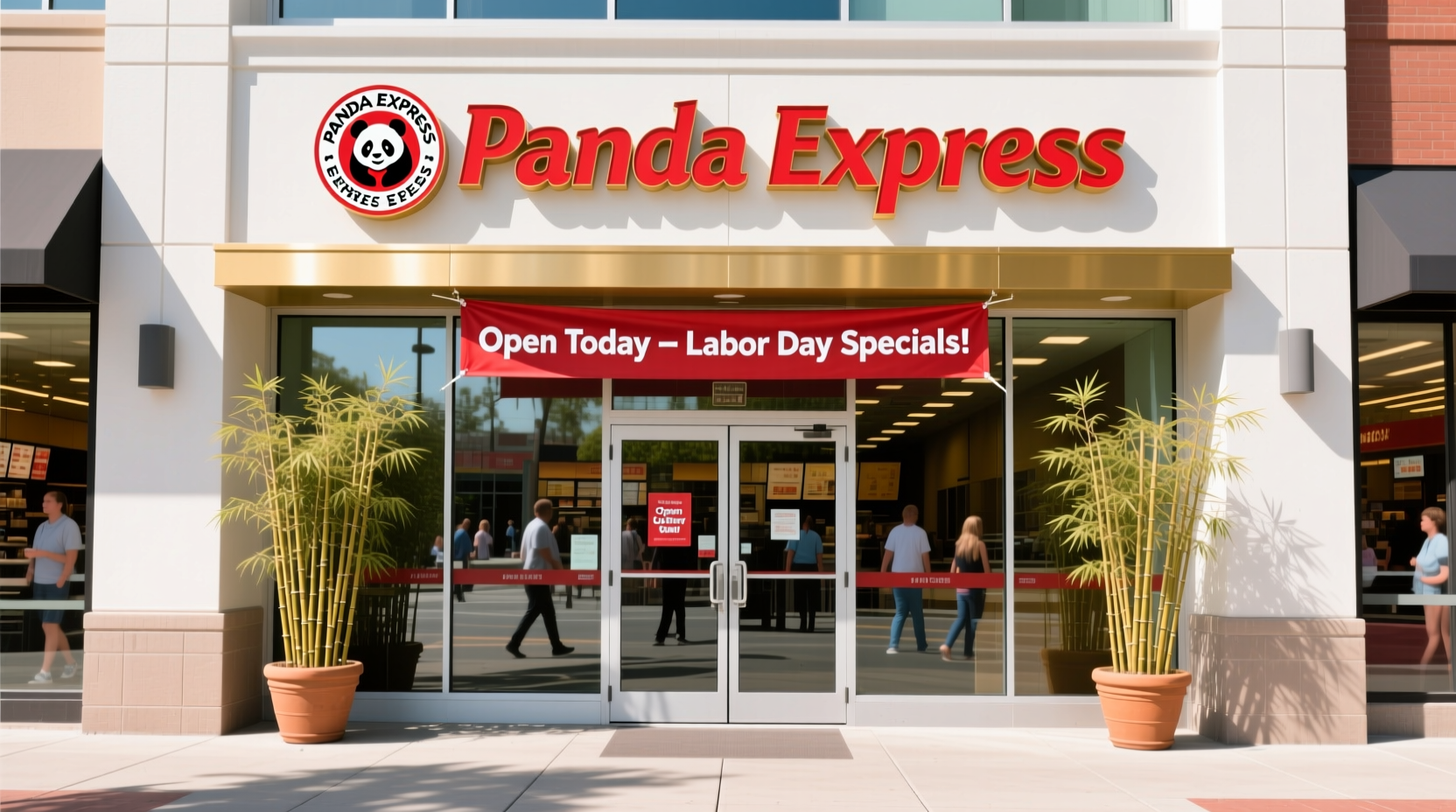 is panda express open on labor day