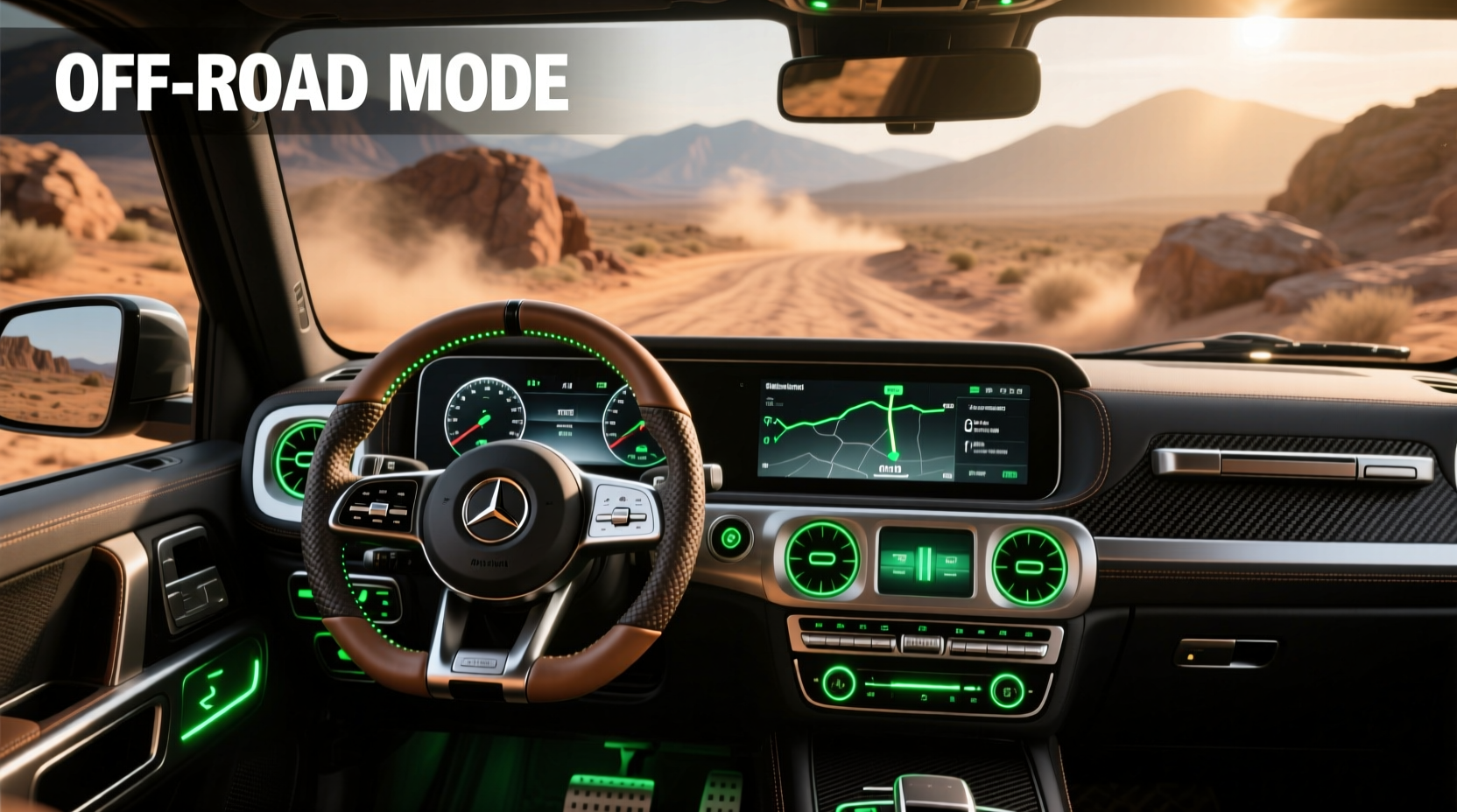 g class dashboard offroad customization