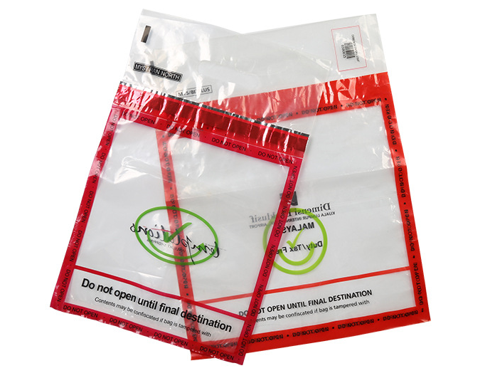 ICAO Duty Free Packaging, STEBs Bags, Custom Airport Store, Retail Shop Security Bags, Tamper Evident Proof