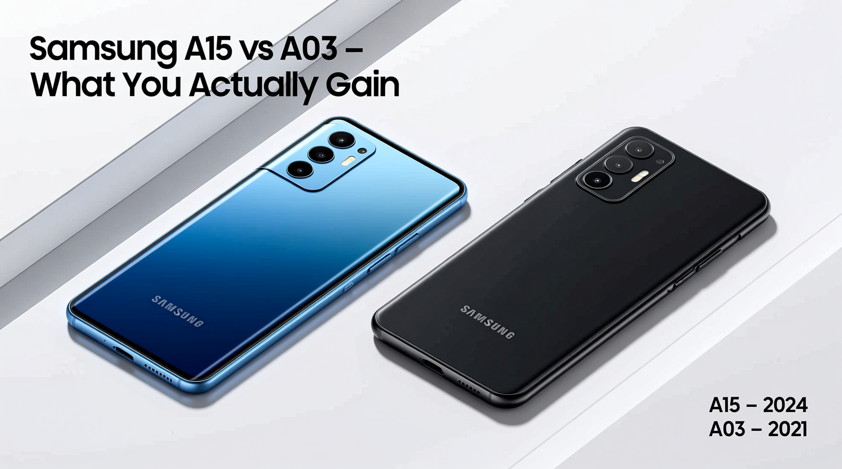 samsung a15 over a03 what am i actually gaining