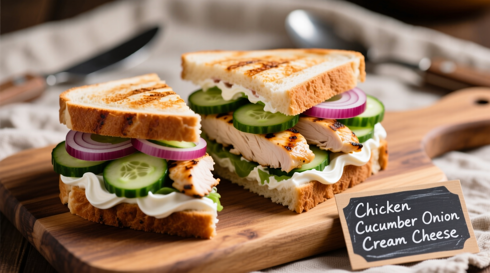 chicken cucumber onion cream cheese recipe