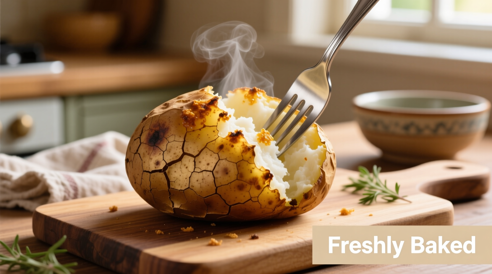 Crispy Baked Potato: Foolproof Method for Perfect Skin