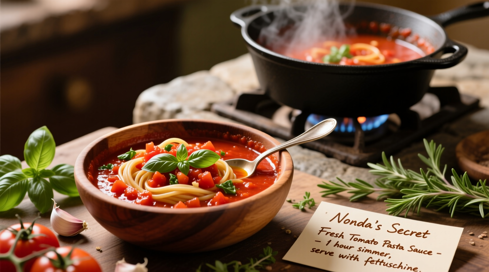 Fresh Tomato Pasta Sauce Recipe in 30 Minutes