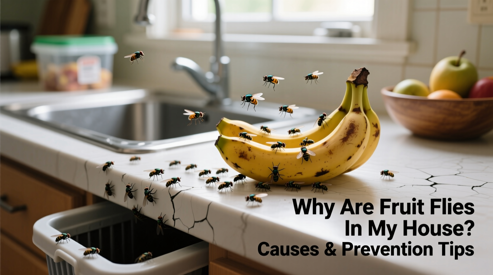 why are fruit flies in my house causes prevention tips