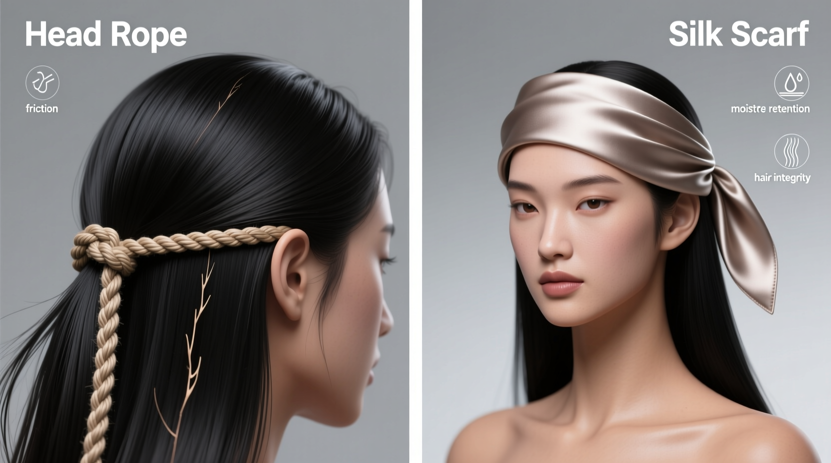 Head Rope Vs Silk Scarf Which One Actually Stops Hair Breakage