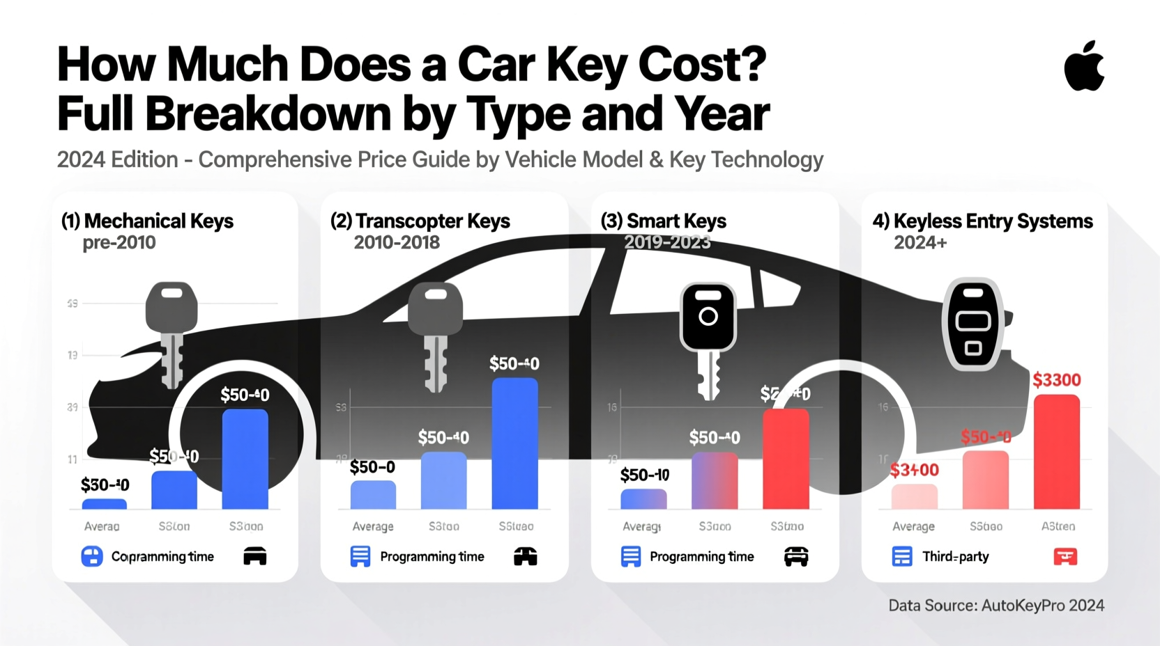 how much does a car key cost