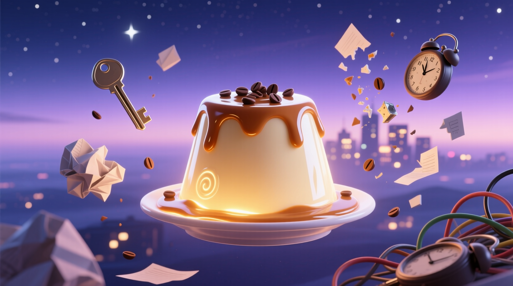 pudding for one is the solution to the problem of lefto