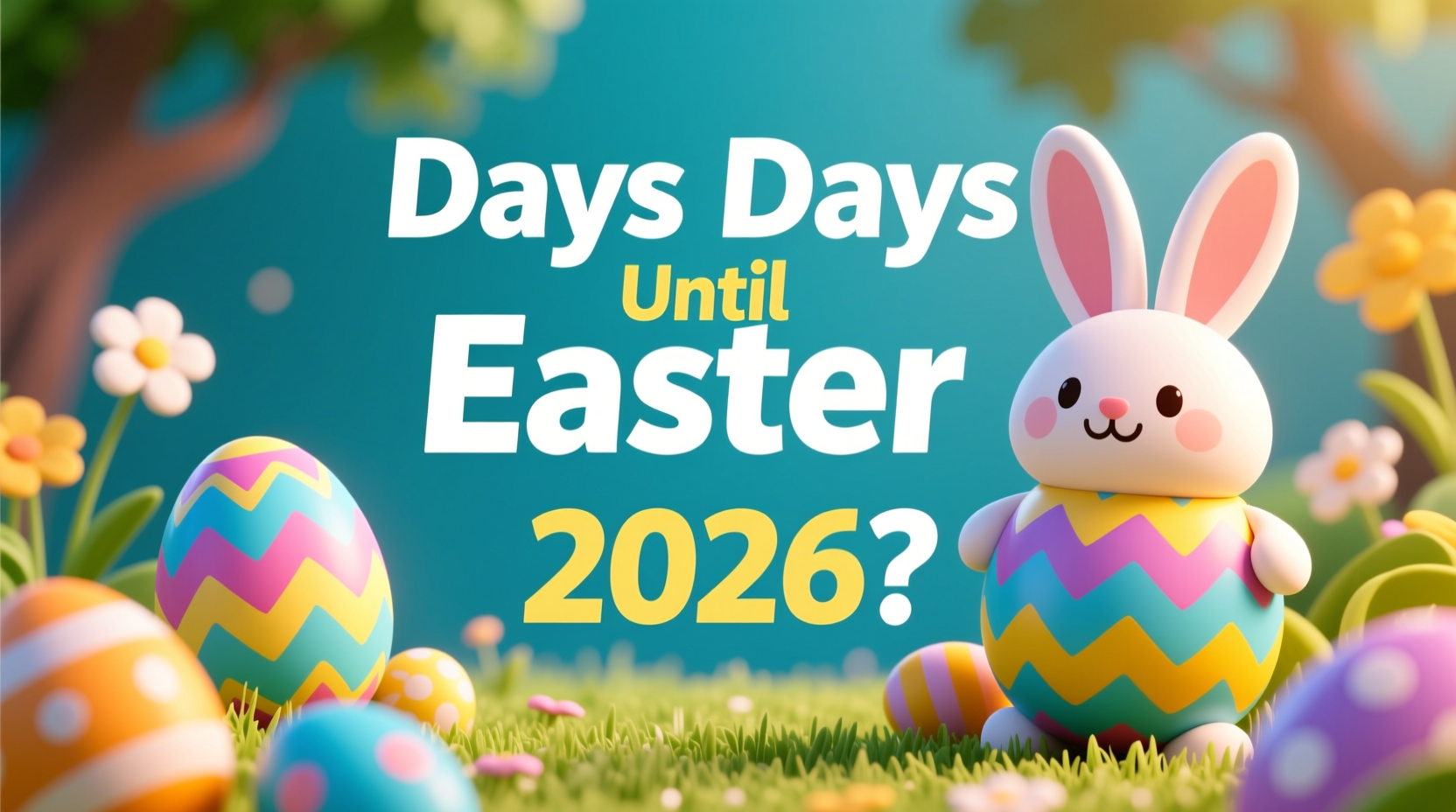how mant days until easter