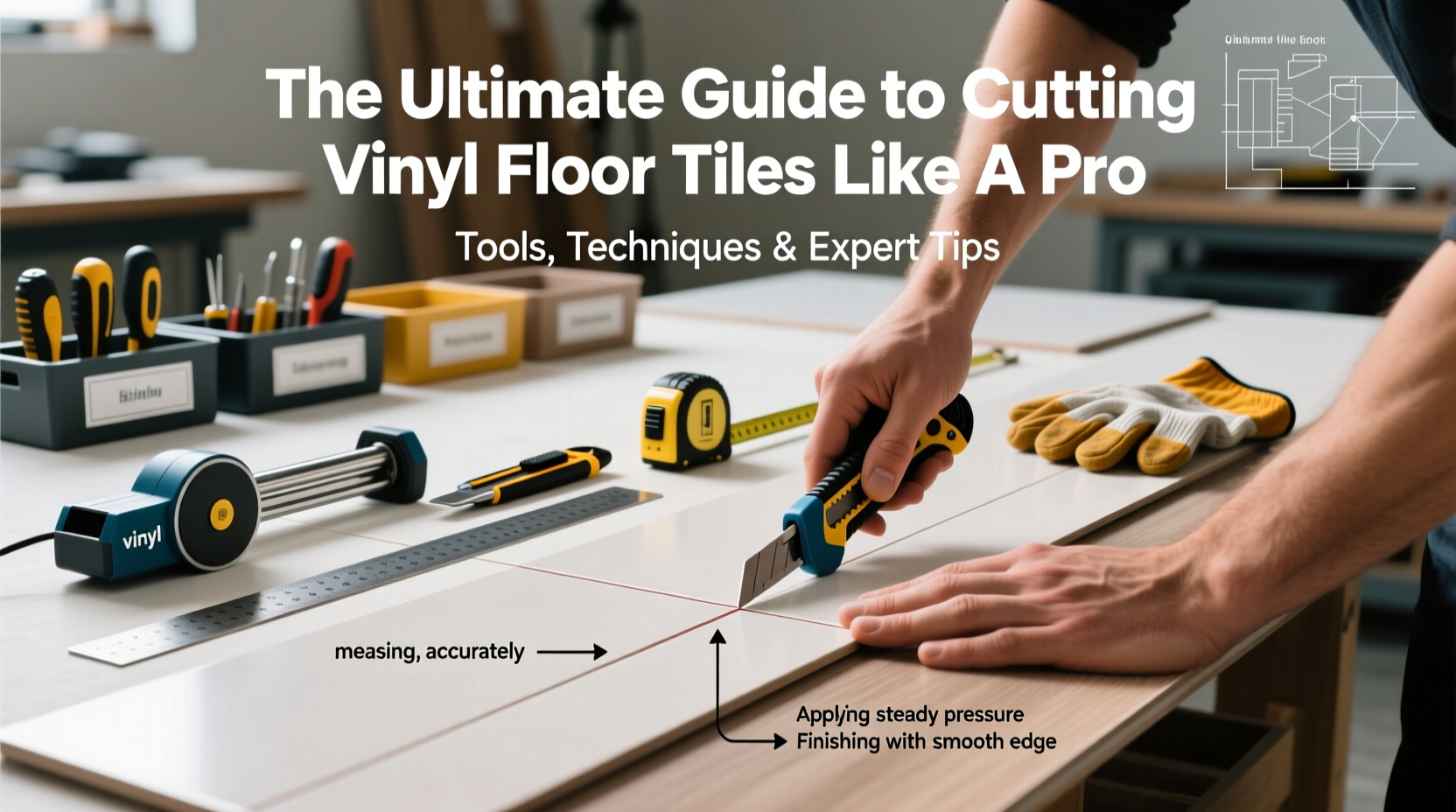 the ultimate guide to cutting vinyl floor tiles like a pro tools techniques and tips