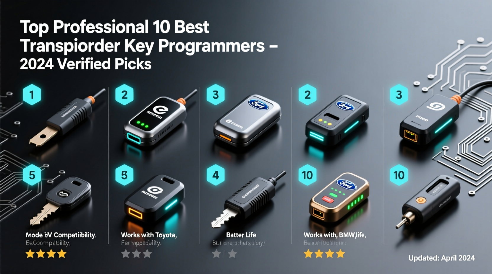 best transponder key programmer top 10 reliable car key tools