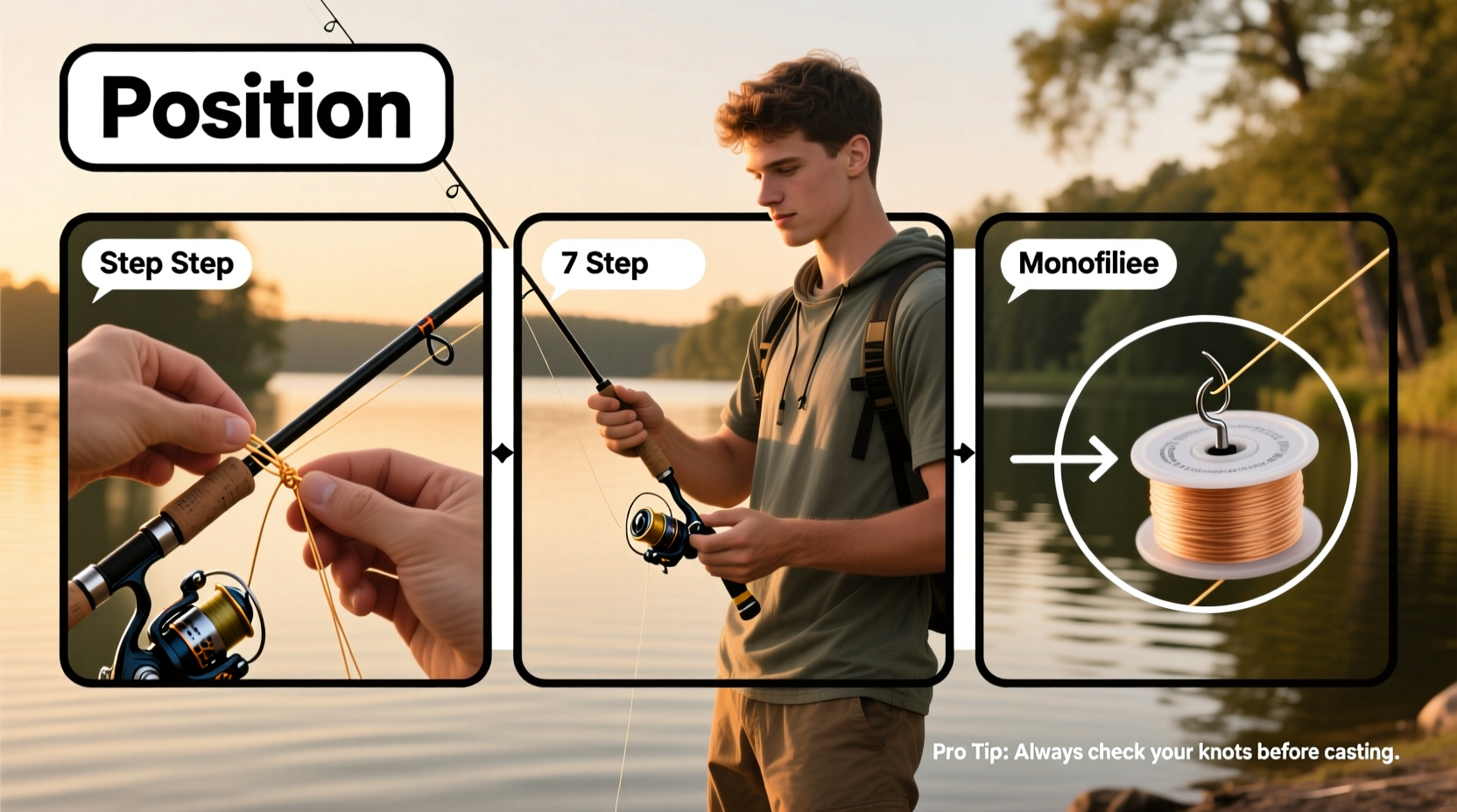 step by step guide to setting up a fishing line for beginners tips for a successful start