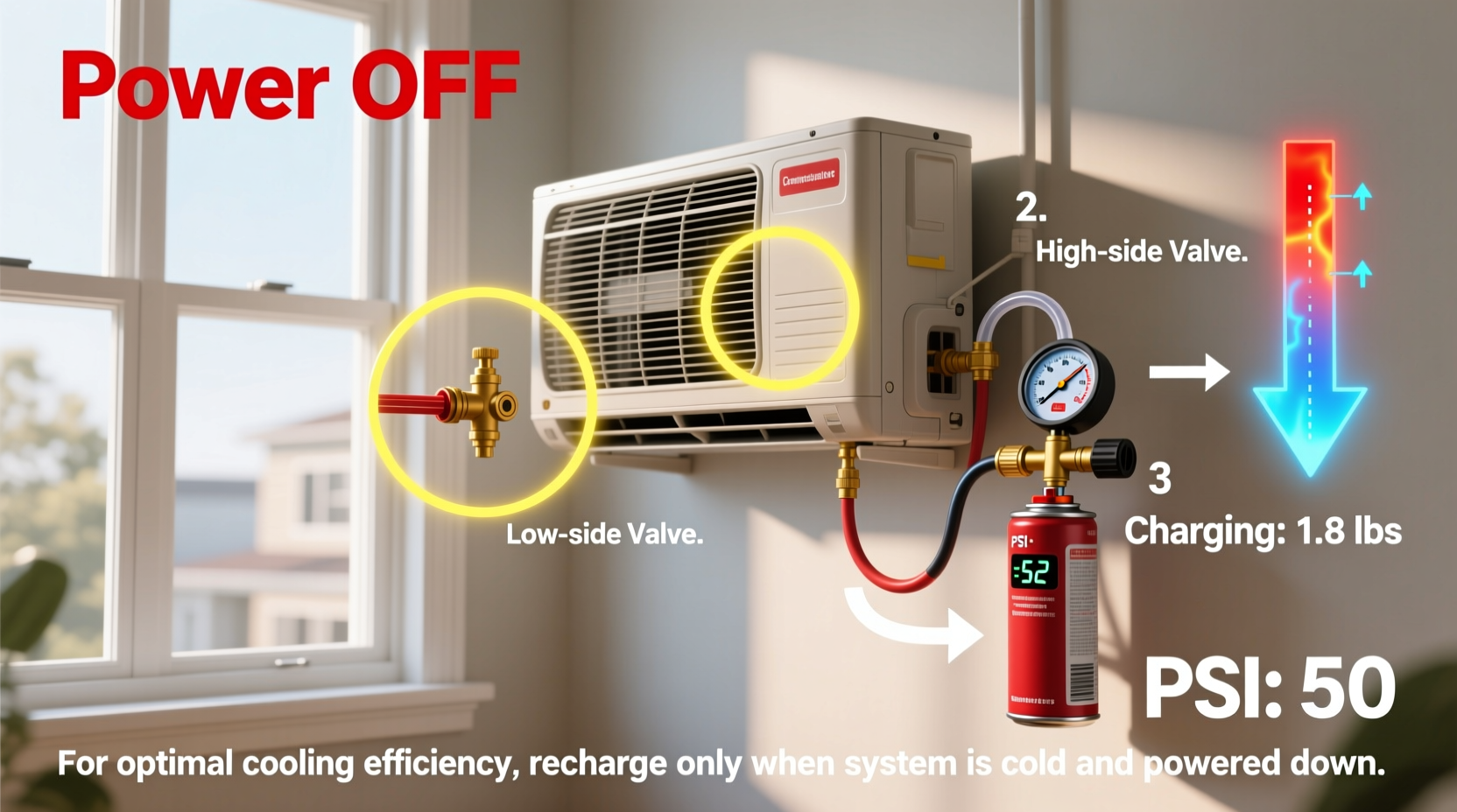 step by step guide to safely recharge your window ac unit for optimal cooling