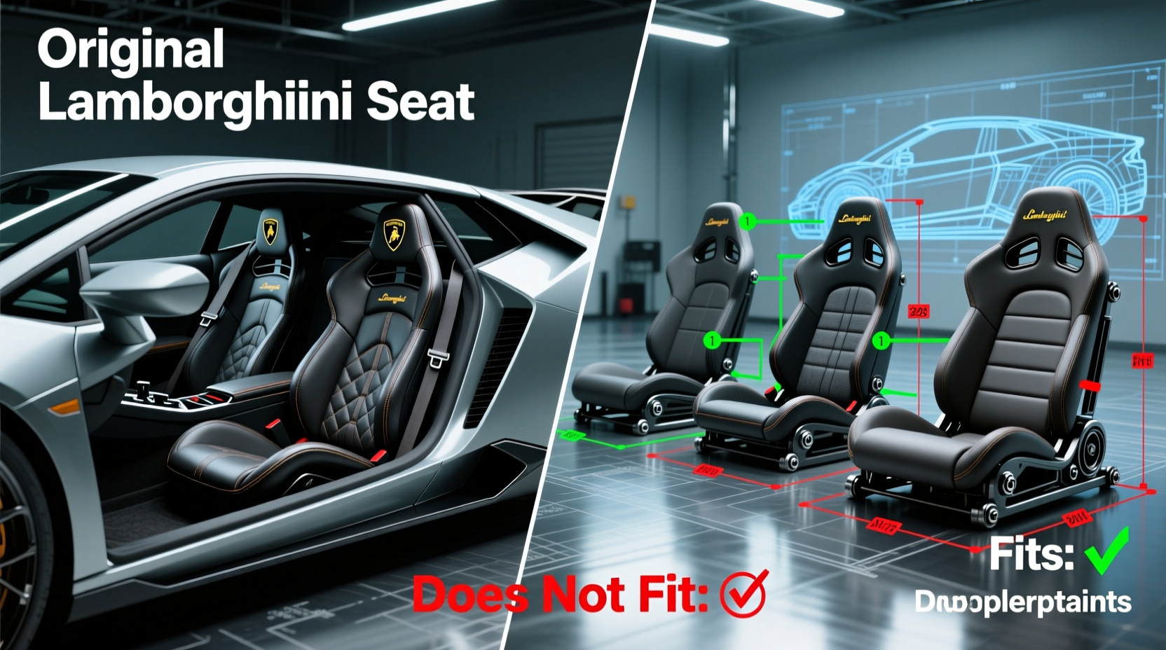 lamborghini seat compatibility