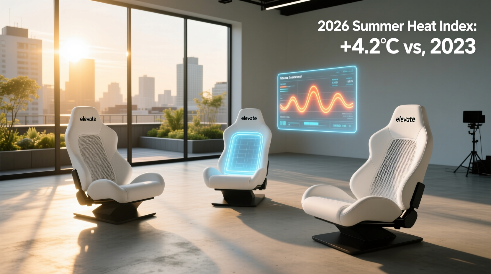 white sport seats summer heat 2026