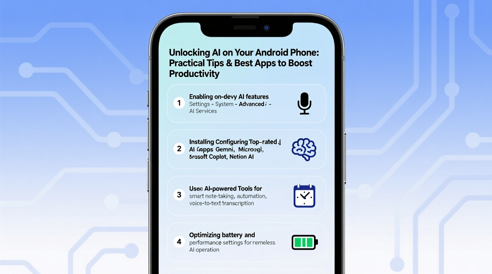 unlocking ai on your android phone practical tips and best apps to boost productivity
