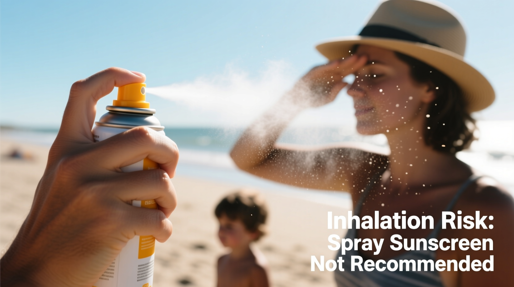 why spray sunscreen isnt recommended risks concerns