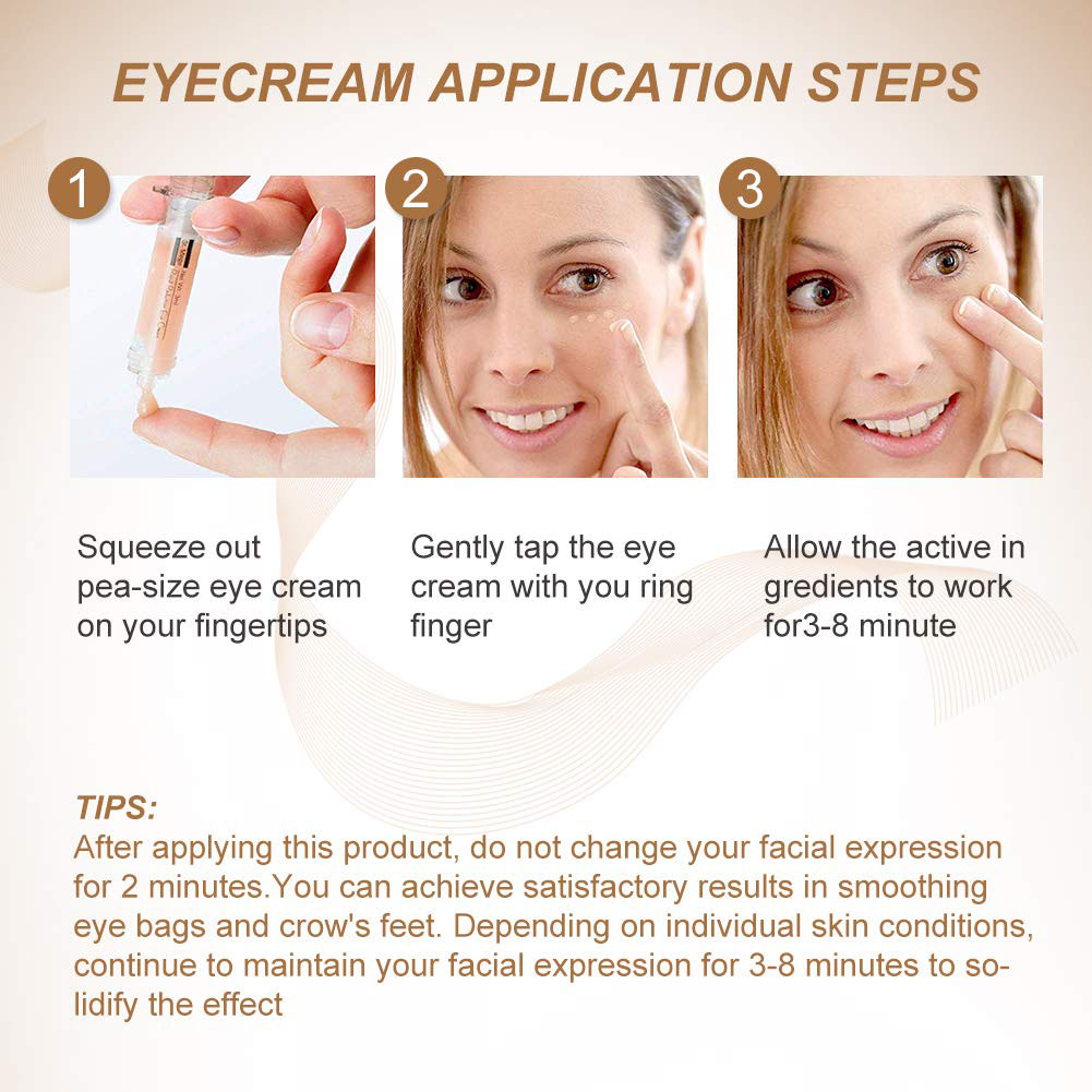 Wholesale Private Label Rapid Reduction Eye Cream Reducing Dark Circles And Wrinkles