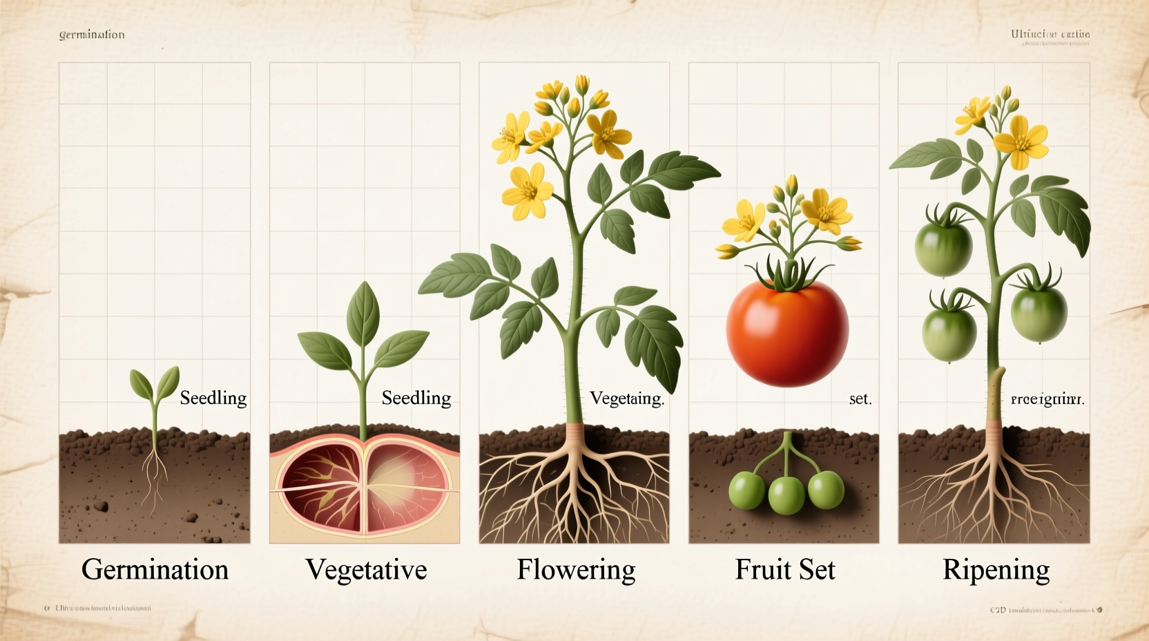 Tomato Plant Growth Stages Explained