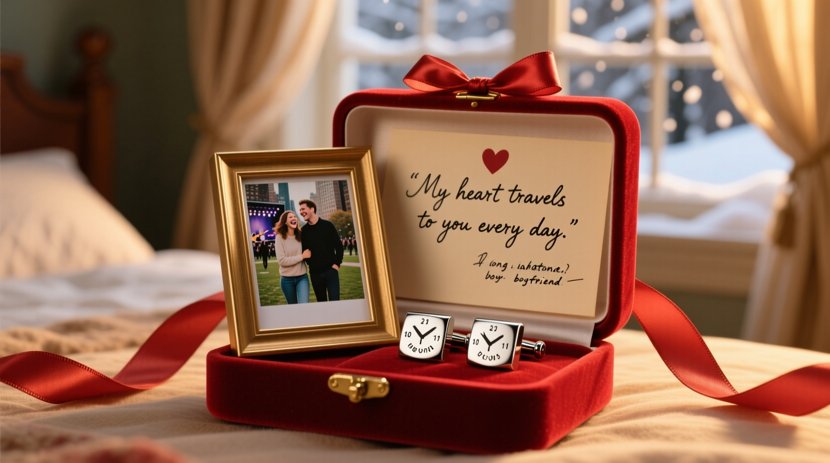 what to send your long distance boyfriend on valentines day