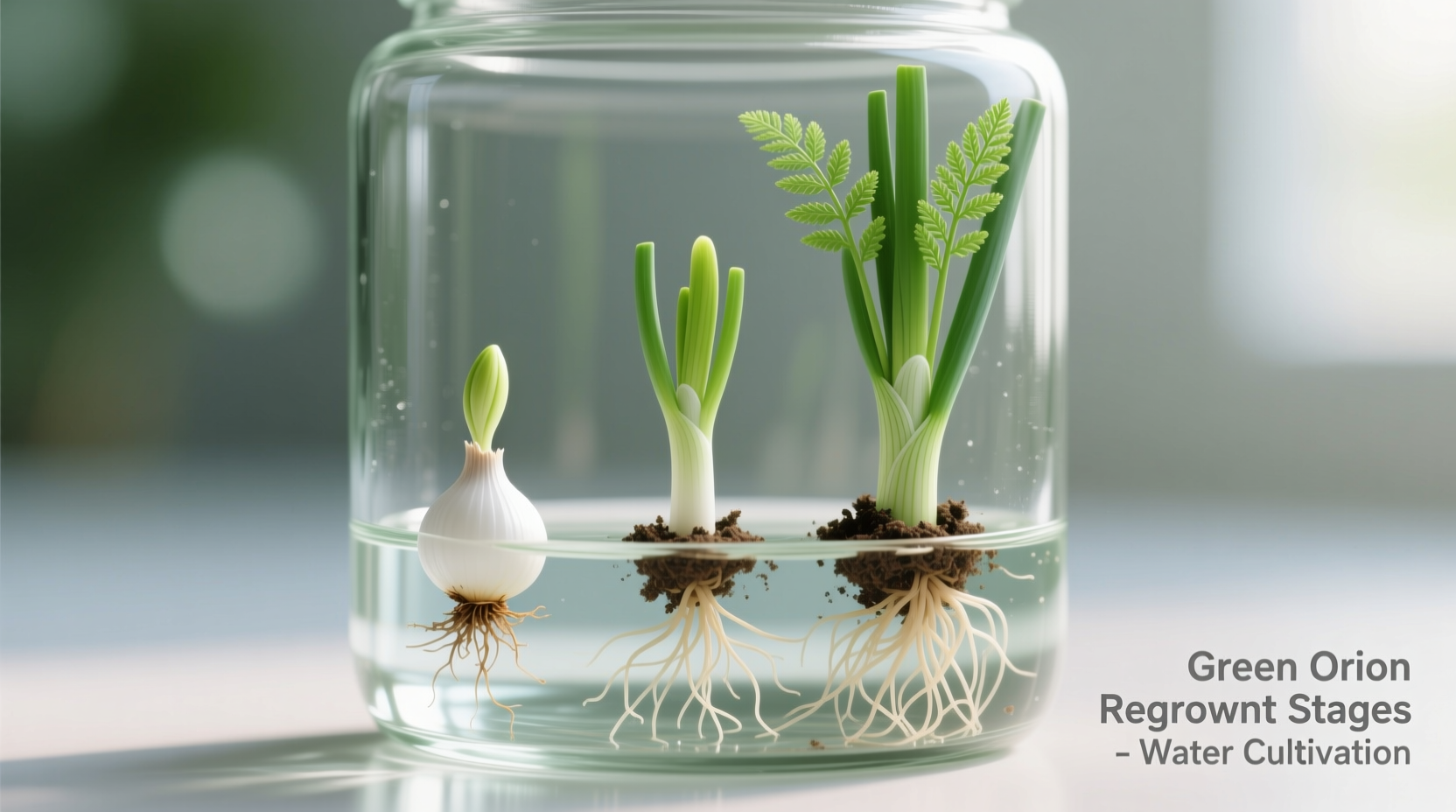 Grüne Zwiebeln im Wasser ziehen: Praxisleitfaden mit Tipps