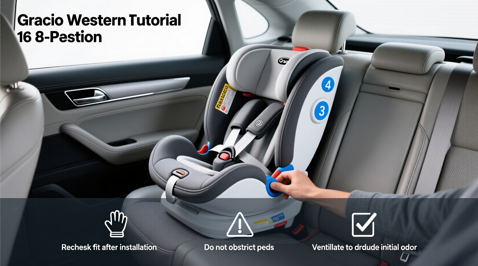 graco car seat 8 position