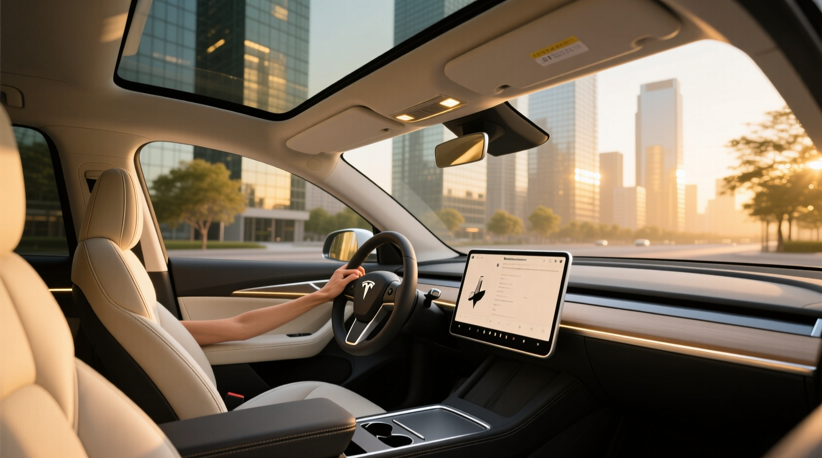tesla model y interior ambient lighting buying guide