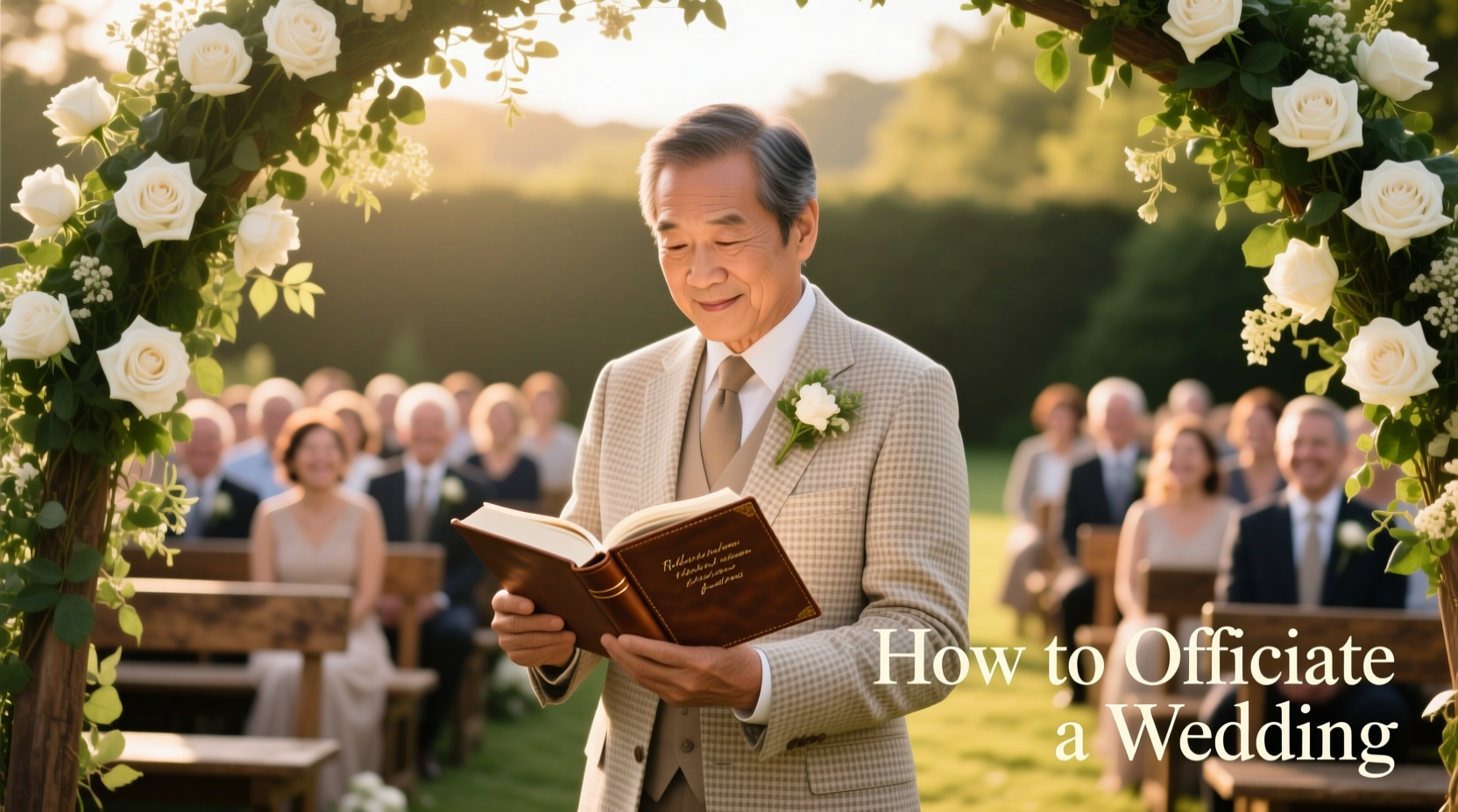 how can you officiate a wedding