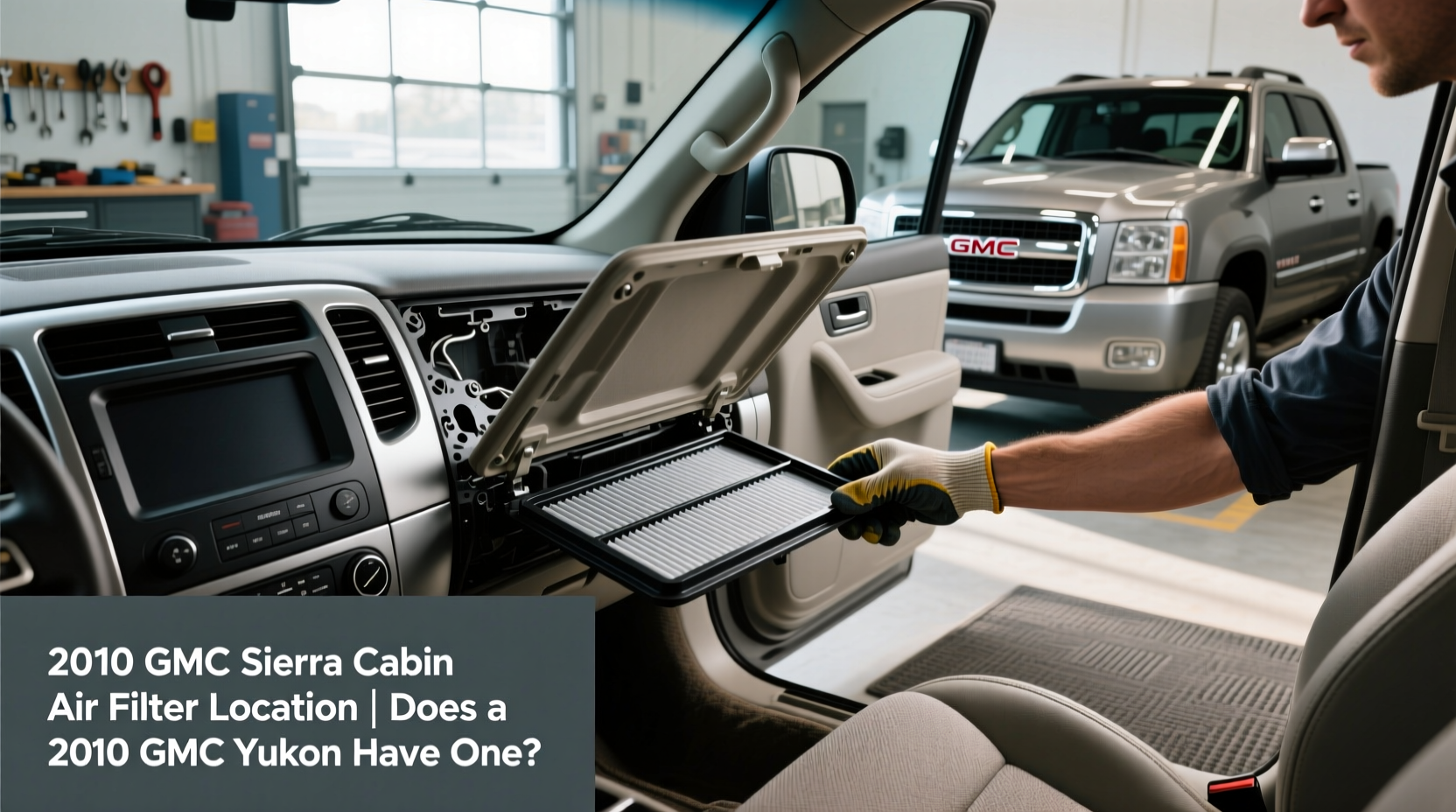2010 gmc sierra yukon cabin air filter guide