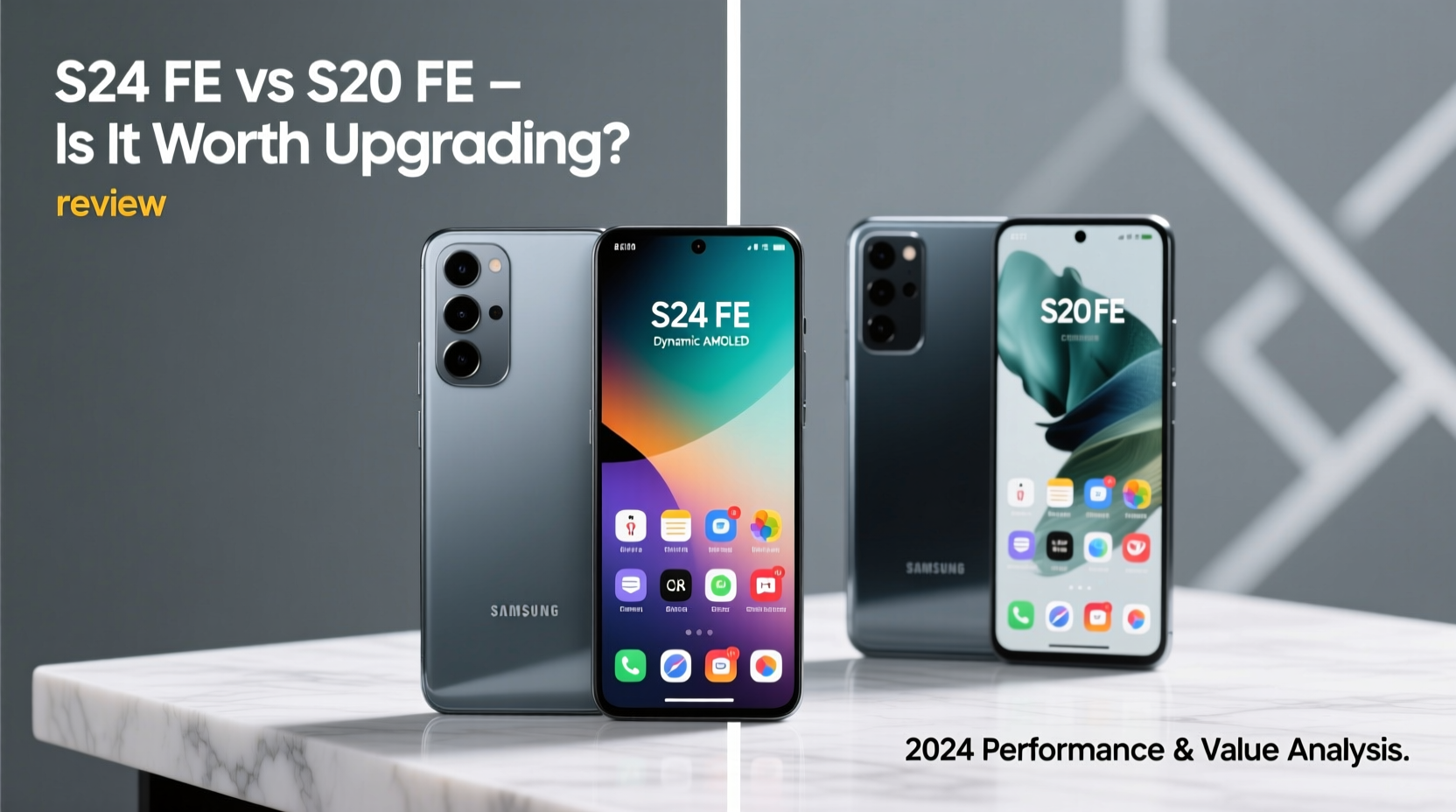 samsung s24 fe vs s20 fe is it worth upgrading or is the older model still good 2