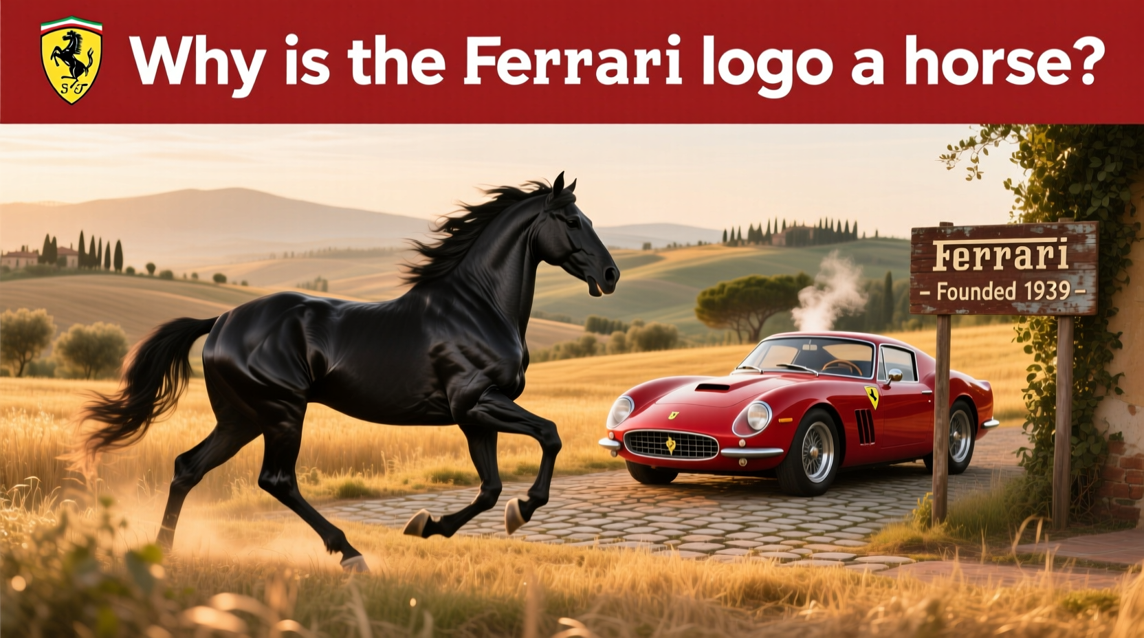 ferrari logo,Why is the Ferrari logo a horse? buying guide