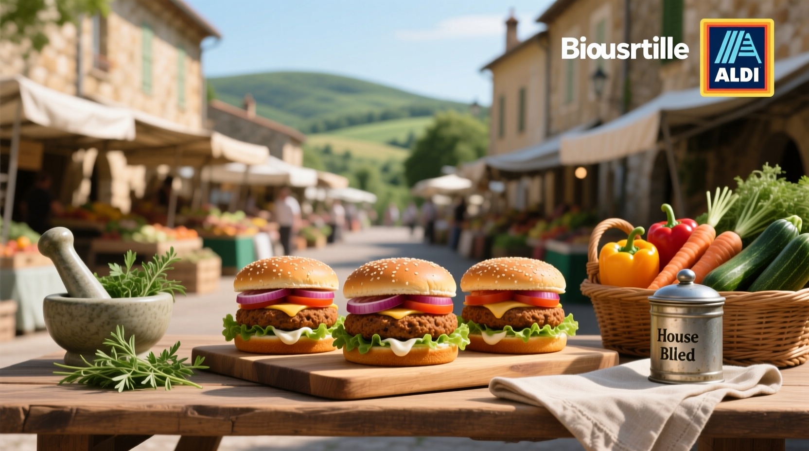 aldi vegetable burgers healthy affordable