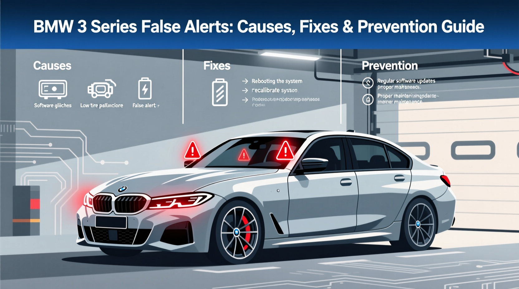 bmw 3 series false alerts