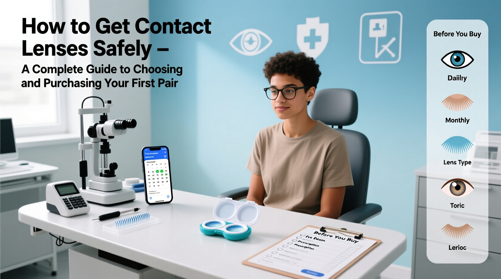 how to get contact lenses safely a complete guide to choosing and purchasing your first pair