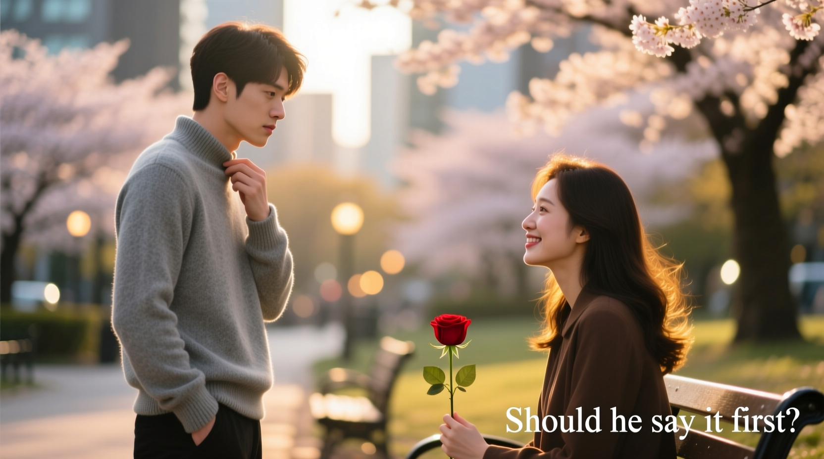 Should the Guy Say Happy Valentine's Day First?
