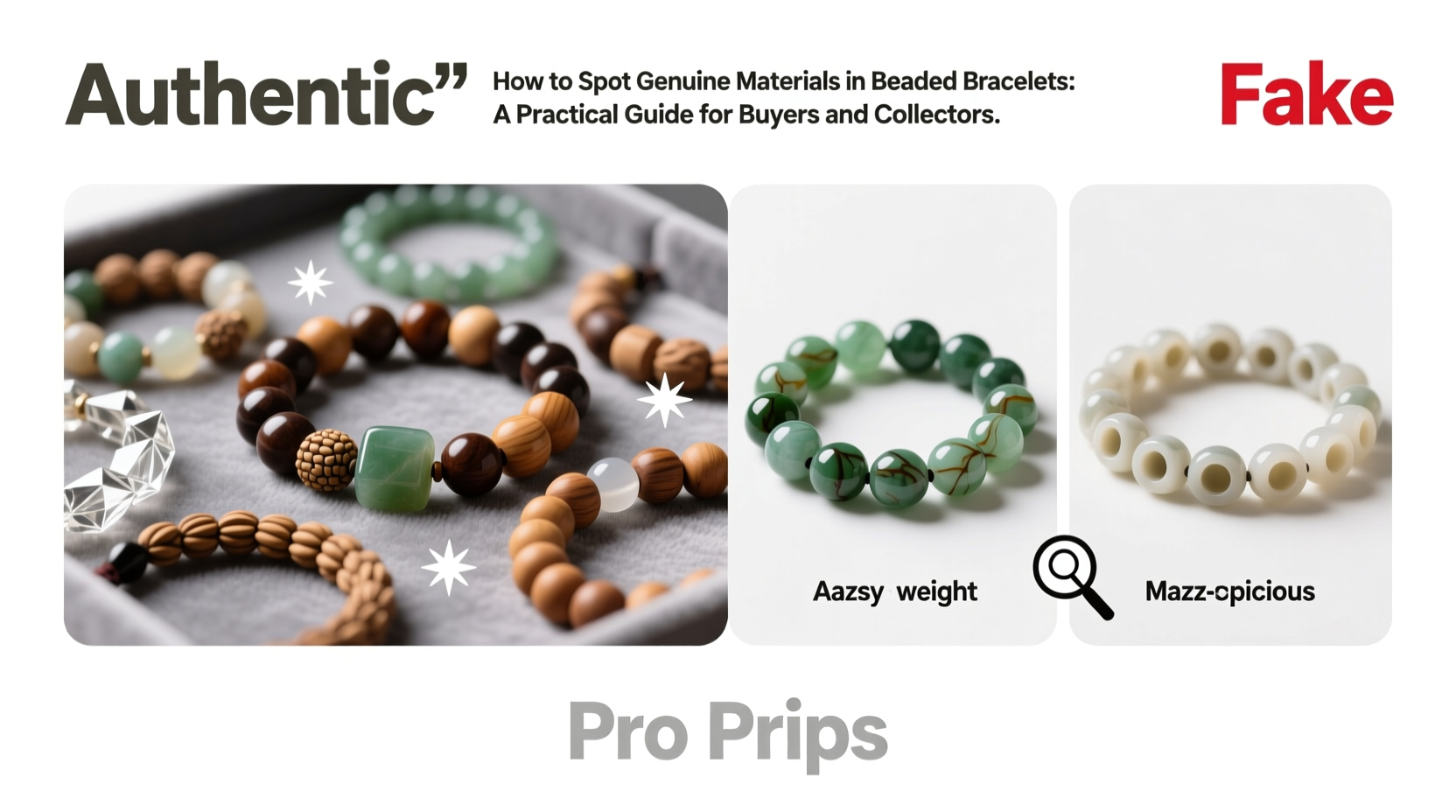 how to spot genuine materials in beaded bracelets a practical guide for buyers and collectors
