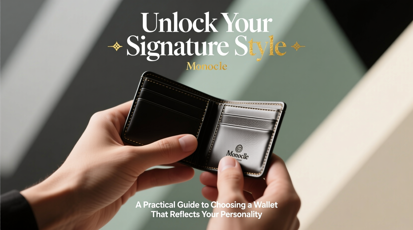 unlock your signature style a practical guide to choosing a wallet that reflects your personality