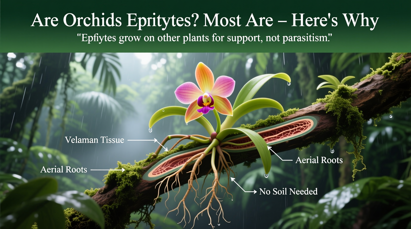 Are Orchids Epiphytes? Most Are - Here's Why