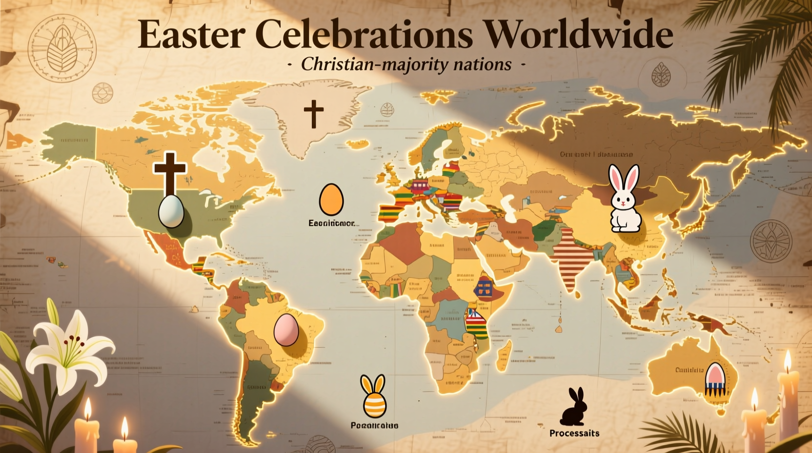Which Countries Observe Easter Celebrations Worldwide
