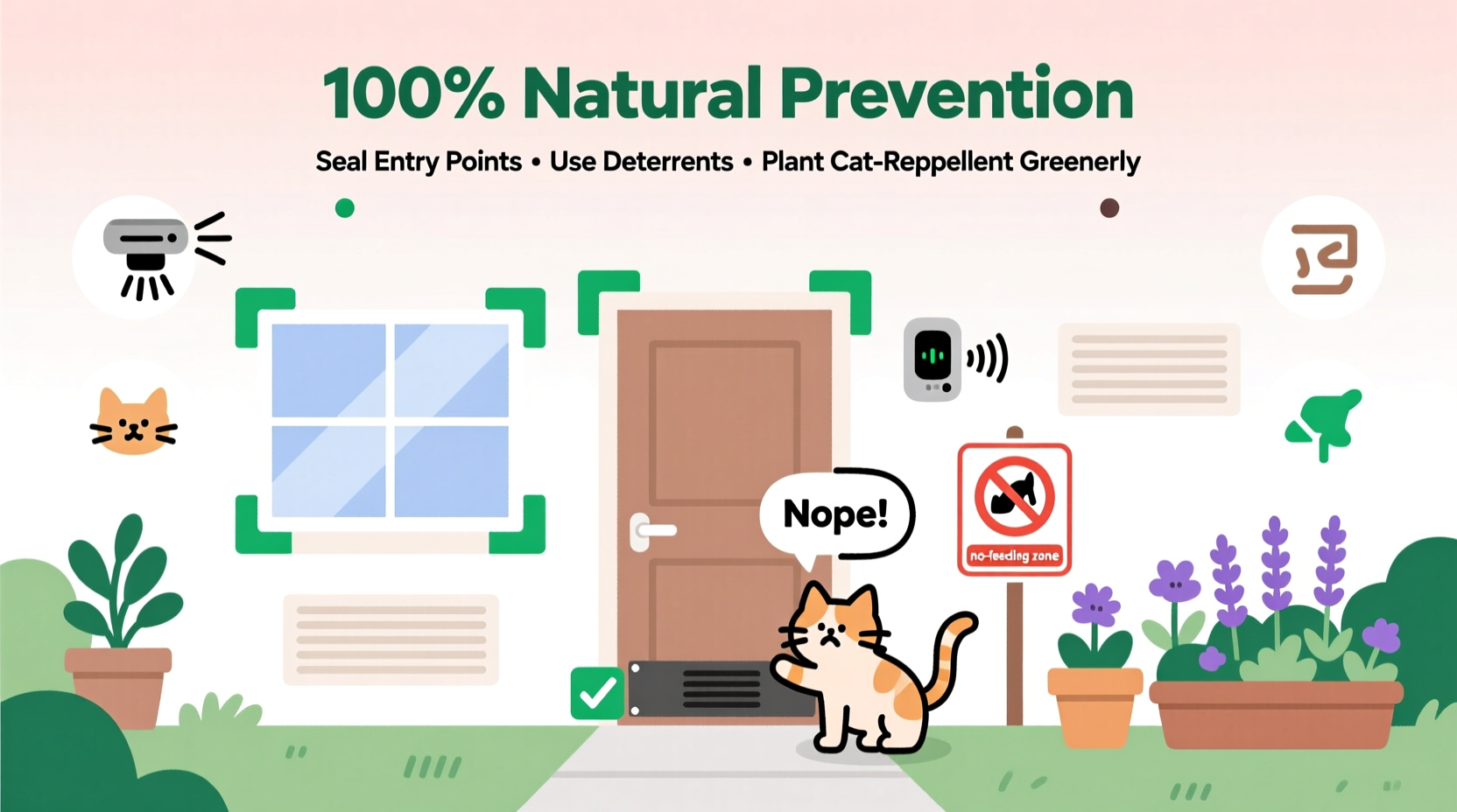 effective strategies to prevent unwanted cats from entering your home permanently