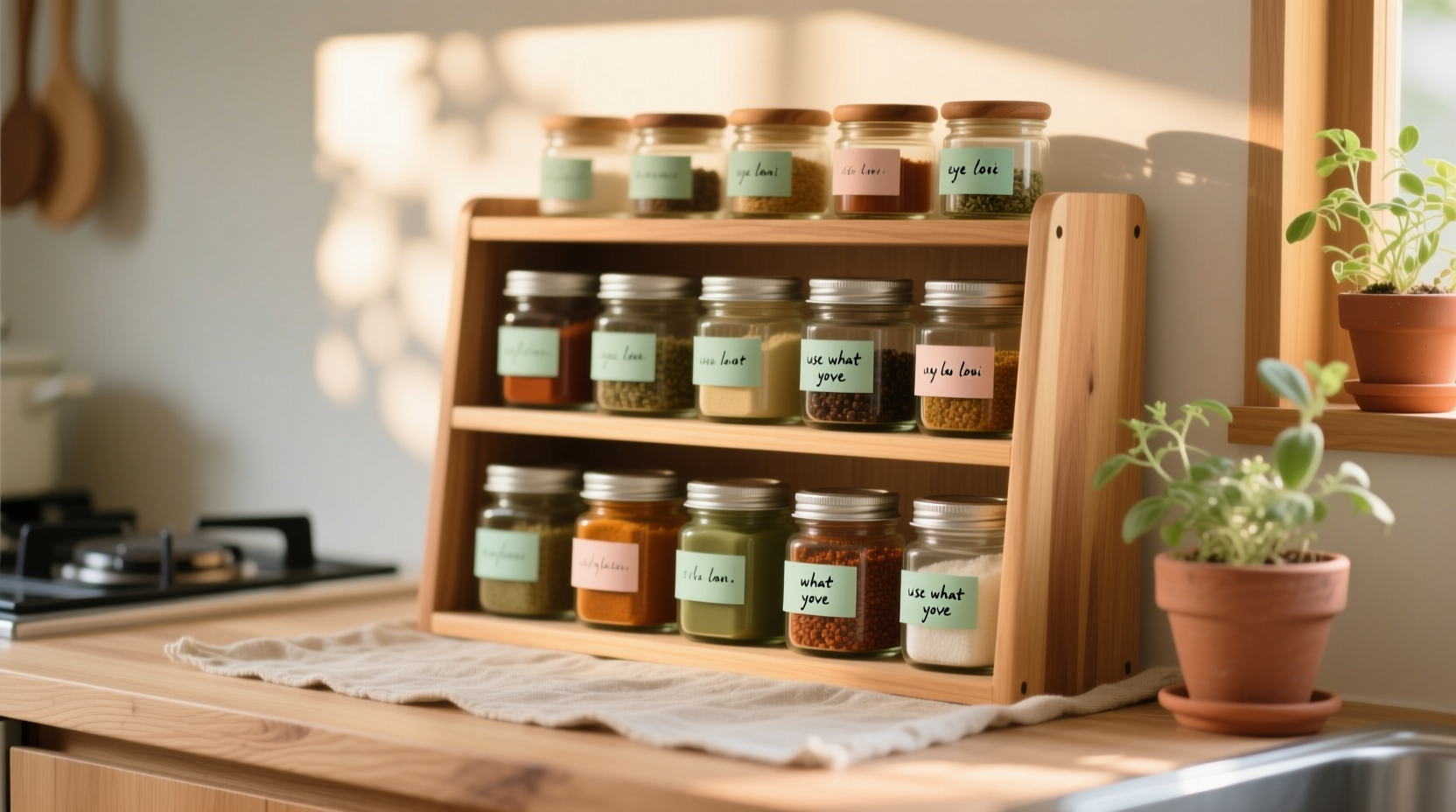 how to konmari your spice rack and actually use the sp